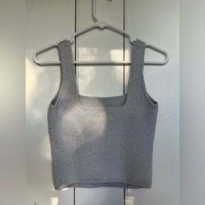 Abercrombie Soft A&F Collection LuxeLoft Square Neck Tank